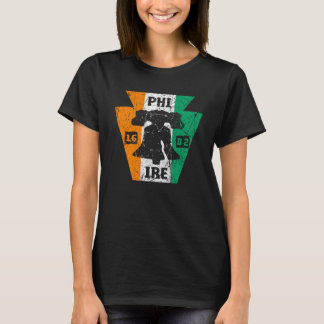 PHILLY FAN IERSE VLAG BRAND LIBERTY BELL PHILADELP T-SHIRT