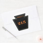 Philly Flyers PA 215 Punk hardcore sticker (Envelop)