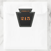 Philly Flyers PA 215 Punk hardcore sticker (Tas)