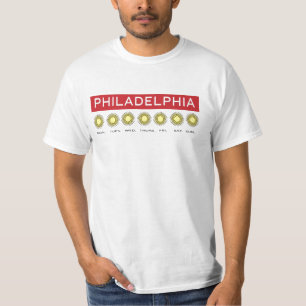 PHILLY FORECAST 'ALWAYS SUNNY' PHILADELPHIA T-SHIRT