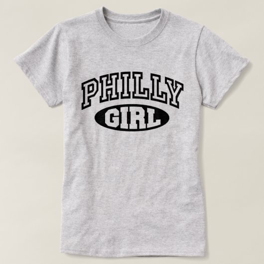 Philly Girl T-shirt (Design voorkant)