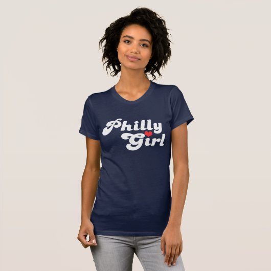 Philly Girl T-shirt (Voorkant volledig)