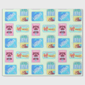 Philly Inpakpapier - Philadelphia Cadeau Bus Fish (Vlak)
