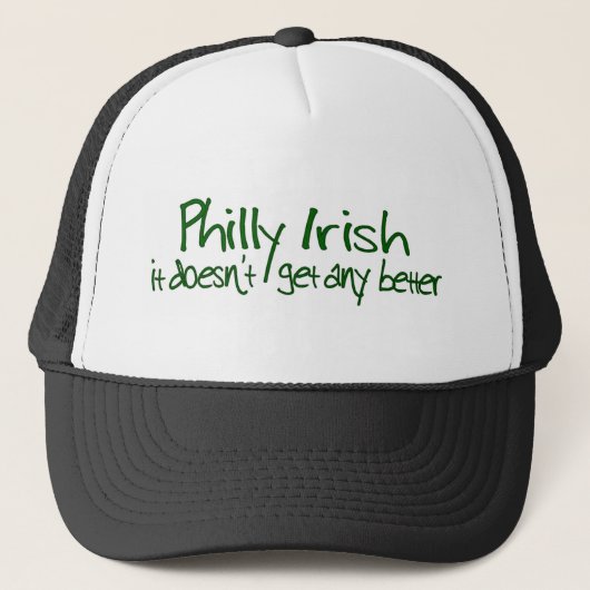 Philly Irish Trucker Pet (Voorkant)