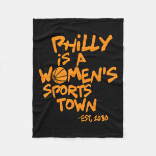 Philly is een sportstad voor vrouwen EST 2030 tren Fleece Deken