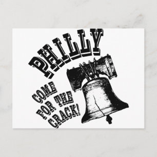 Philly, kom voor de Crack! Briefkaart