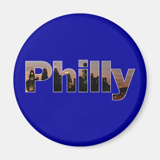 Philly Letters Magnet (Voorkant)