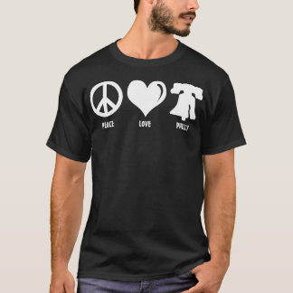 Philly Liberty Bell Brotherly Love Philadelphia Lo T-shirt