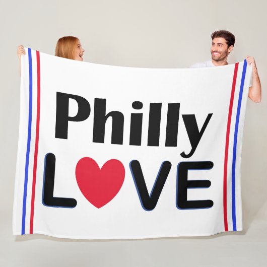 Philly Love Fleece Deken (In situ)