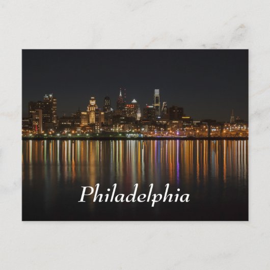 Philly night briefkaart (Voorkant)