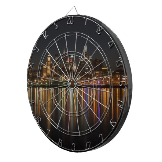 Philly night dartbord (Voorkant Rechts)