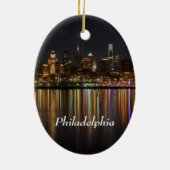Philly night keramisch ornament (Achterkant)