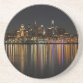 Philly night zandsteen onderzetter (Voorkant)