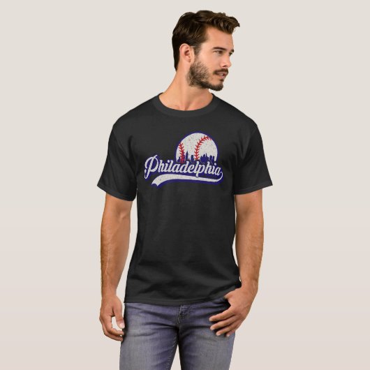  Philly Philadelphia Baseball T-shirt (Voorkant volledig)