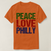 Philly Philadelphia Pride T-shirt (Design voorkant)