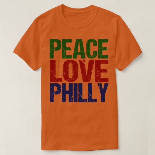 Philly Philadelphia Pride T-shirt (Design voorkant)