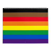 Philly Pride Diversiteit inclusief regenboogvlag Kalender (Hoes)