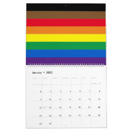 Philly Pride Diversiteit inclusief regenboogvlag Kalender