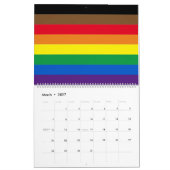 Philly Pride Diversiteit inclusief regenboogvlag Kalender (Mar 2027)
