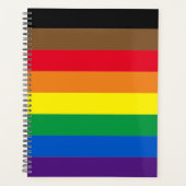 Philly Pride Diversiteit inclusief regenboogvlag Planner (Voorkant)
