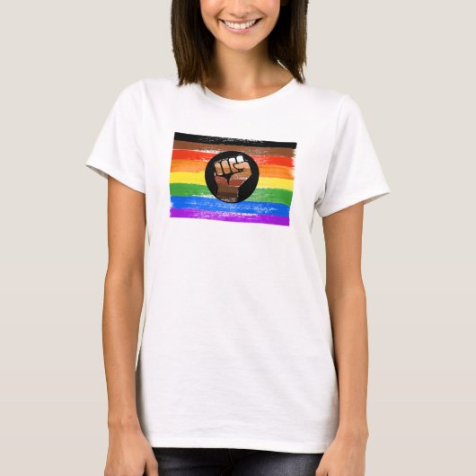 Philly Pride Fist T-shirt (Voorkant)