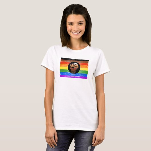 Philly Pride Fist T-shirt (Voorkant volledig)
