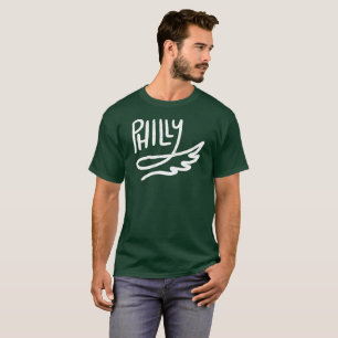 Philly Pride Philadelphia Eagle Voetbal Sport  T-shirt