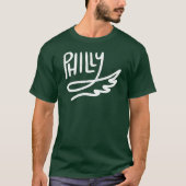 Philly Pride Philadelphia Eagle Voetbal Sport T-shirt (Voorkant)