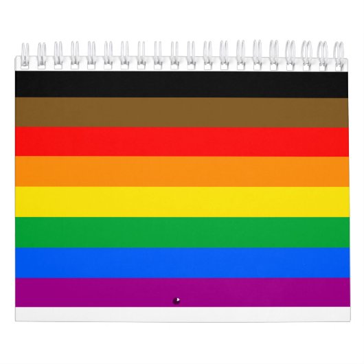 Philly Rainbow Pride Flag Kalender (Hoes)