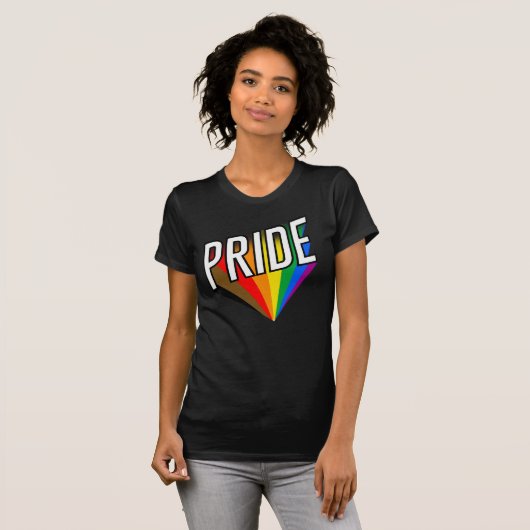 Philly Rainbow Pride T-shirt (Voorkant volledig)