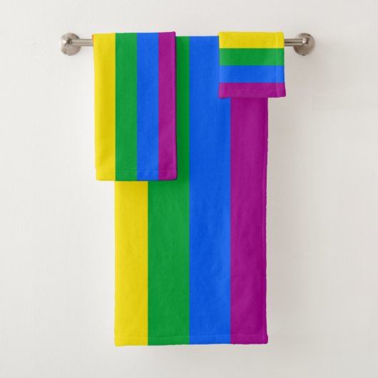 Philly Regenboog Pride Vlag Bad Handdoek (Insitu)