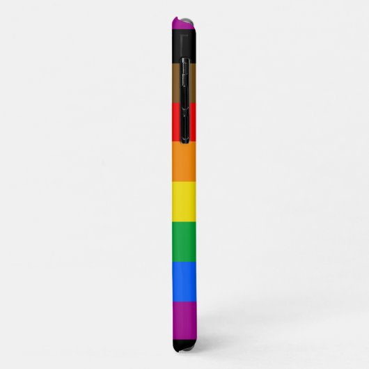 Philly Regenboog Pride Vlag Case-Mate iPhone Case (Achterkant/links)