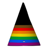 Philly Regenboog Pride Vlag Feesthoedjes (Rechts)