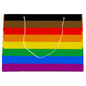 Philly Regenboog Pride Vlag Groot Cadeauzakje (Voorkant)