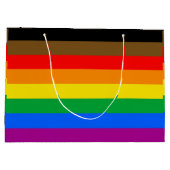 Philly Regenboog Pride Vlag Groot Cadeauzakje (Achterkant)