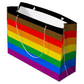 Philly Regenboog Pride Vlag Groot Cadeauzakje (Achterkant Gekanteld)