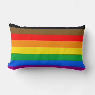 Philly Regenboog Pride Vlag Kussen