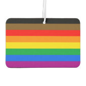 Philly Regenboog Pride Vlag Luchtverfrisser (Achterkant)