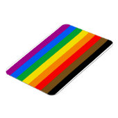 Philly Regenboog Pride Vlag Magneet (Linkerzijde)