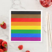 Philly Regenboog Pride Vlag Servet (Insitu)