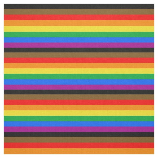 Philly Regenboog Pride Vlag Stof (Swatch)