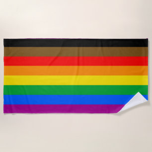 Philly Regenboog Pride Vlag Strandlaken