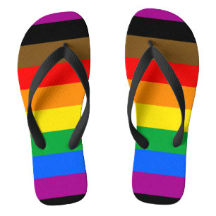 Philly Regenboog Pride Vlag Teenslippers