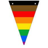 Philly Regenboog Pride Vlag Vlaggetjes (Derde vlag)