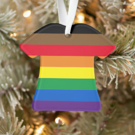 Philly regenboogpride homo's kerst ornament