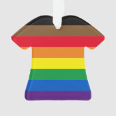 Philly regenboogpride homo's kerst ornament (voorkant)