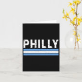 Philly Retro Vintage Philadelphia Pennsylvania Toe Kaart (Gele Bloem)