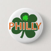 Philly Shamrock Button (Voorkant)