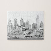 Philly Sketch Puzzle Legpuzzel (Horizontaal)