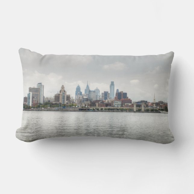 Philly skyline 2 kussen (Voorkant)